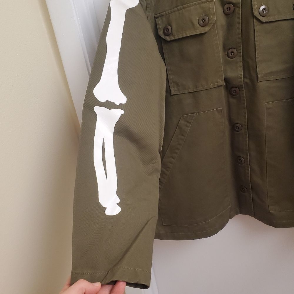 🤩New with tags Iron Fist Bone in Military jacket sizes S & M - Picture 5 of 8